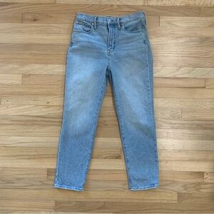 Madewell Women’s The Perfect Vintage Jeans Medium Wash Denim Size 29 Straight